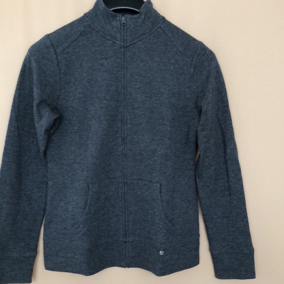 JACOB Open Front Zipper Jacket Size M Color Gray - Picture 2 of 7